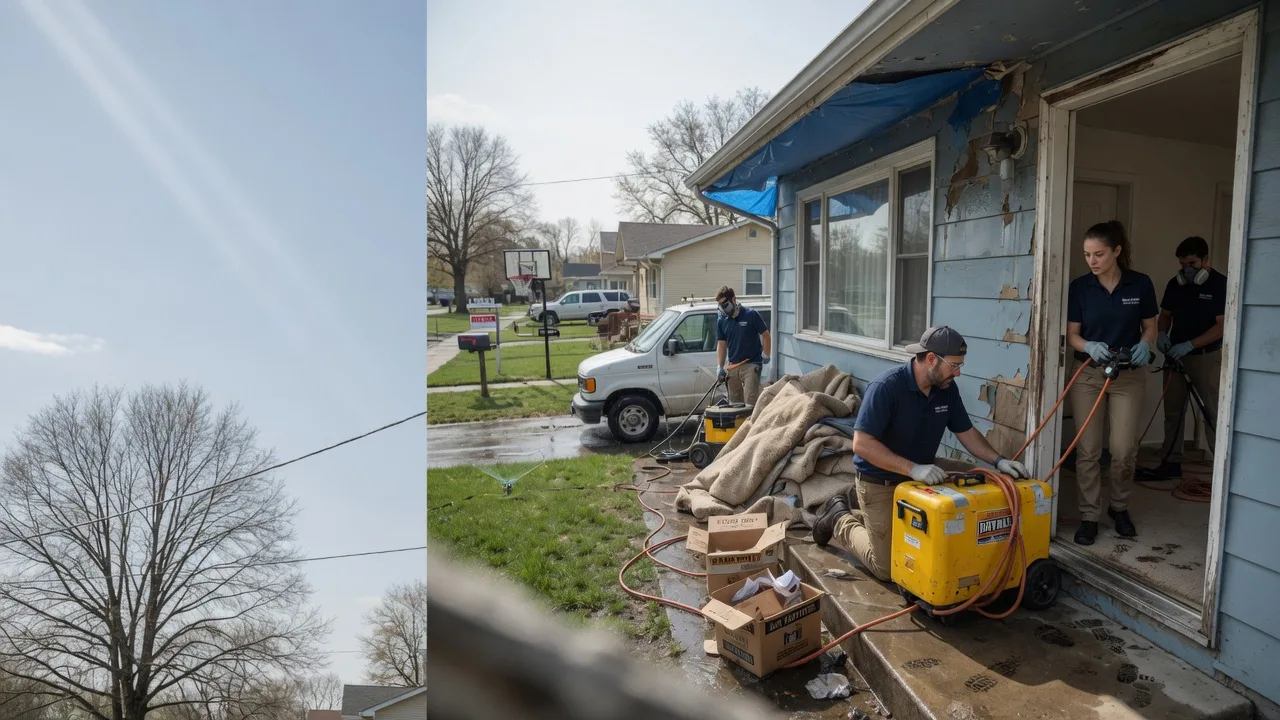 Basement Flood Cleanup in New Buffalo, MI near me